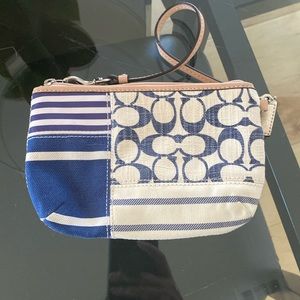 Coach wrist purse